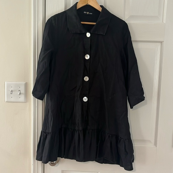 Vintage linen tunic - Picture 2 of 6